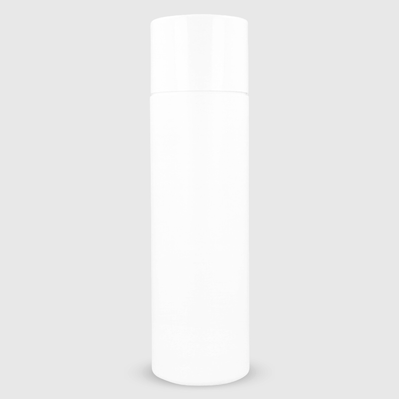 Botella Cilíndrica blanca HDPE 500ml