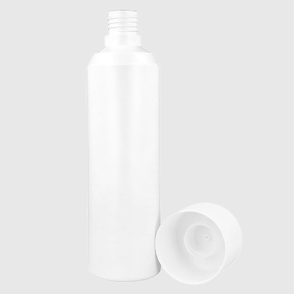 Botella Cilíndrica blanca HDPE 500ml